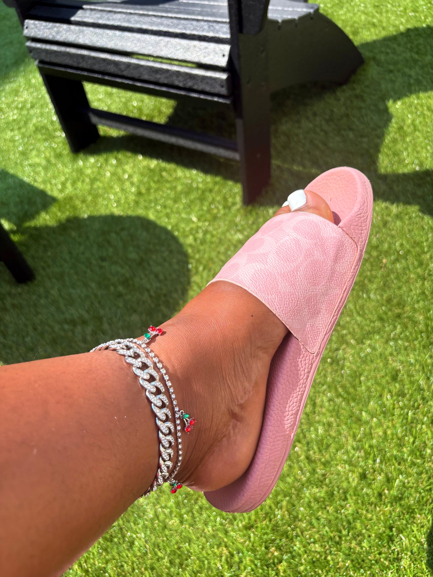 Cuban Link Anklet Sets
