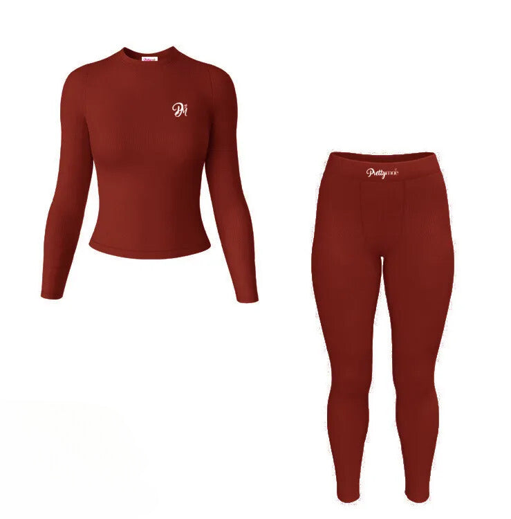 “Cherry” Lounge set - Maroon