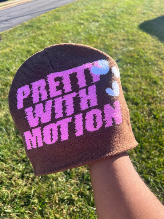 Pretty With Motion Beanie