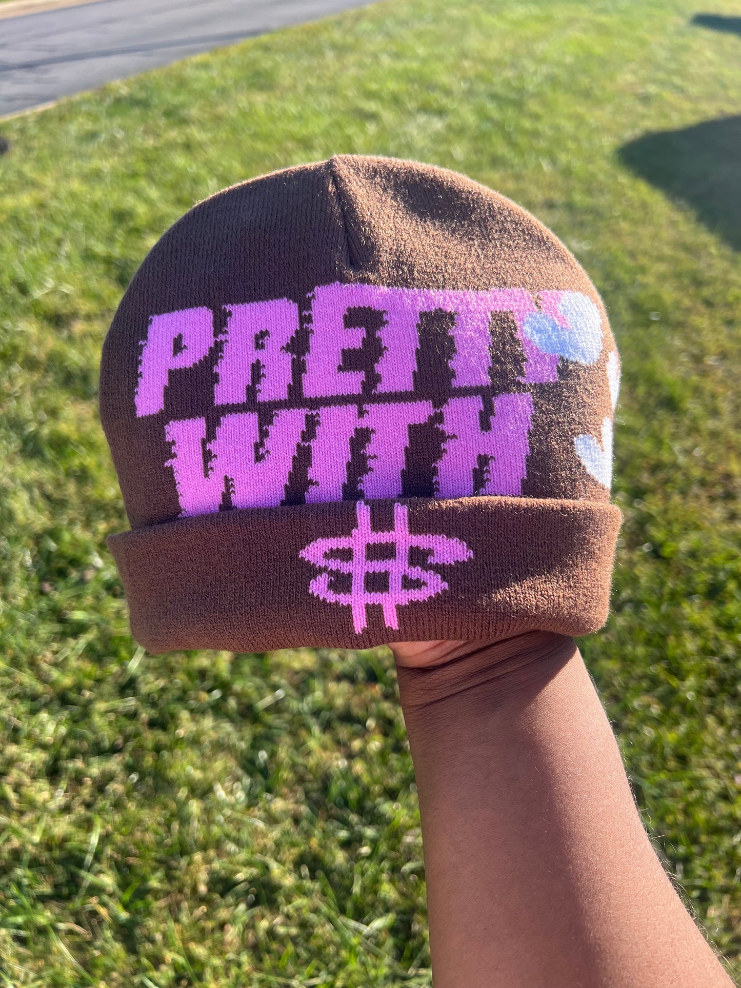 Pretty With Motion Beanie