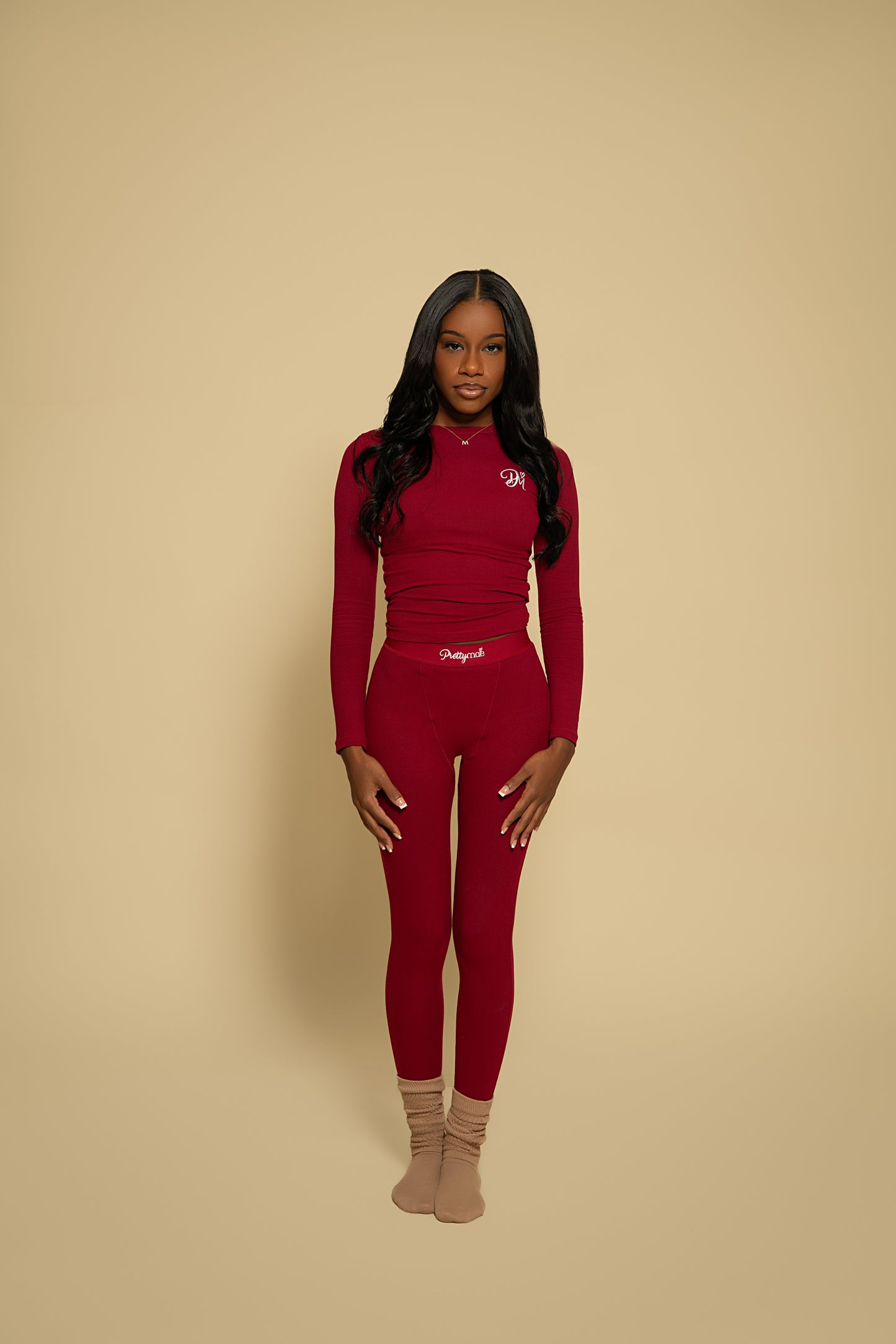 “Cherry” Lounge set - Maroon